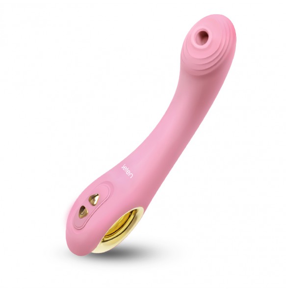 HK LETEN - Fairy G-Spot Licking Sucking Heating Vibrator (Chargeable - Pink)